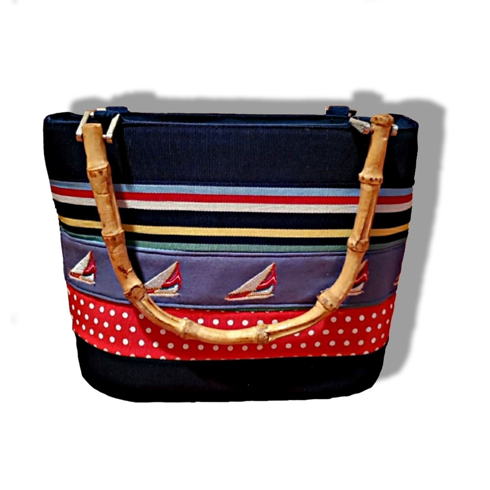 Braciano Bamboo Mini Tote Handbag